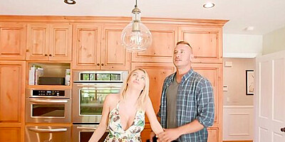 Busty Natalia Starr Tricks Neighbor Into Sex