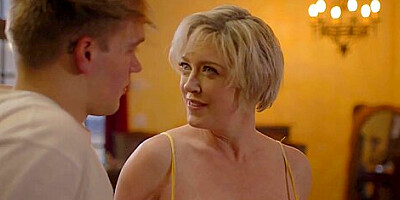 Step mom Taught A Hot Sex Lesson To Her Adult Step son