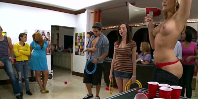Very hot and naughty college party in bangbros style