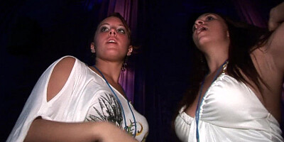 Dirty Club Girls Flashing Tits And Up The Skirt