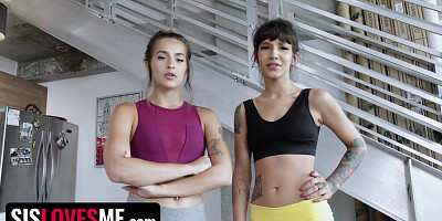 Free Premium Video Pissed Step-sisters Find Out Their Stepbrother Has Been Fucking Both Of Them On The Low