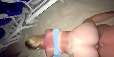 Fucking So Hard At The Public Beach With My Stepbrother