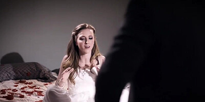 Unhappy teen 18+ Bride Fucked Hardcore On Her Wedding Night
