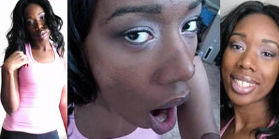 Amateur black facial