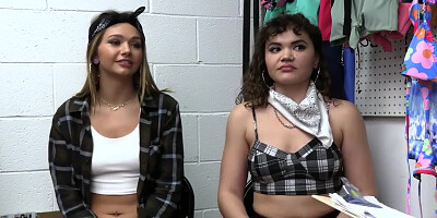 Mia Kay And Naudi Nala - And Caught And Fucked By Perverted Big Dick Policeman