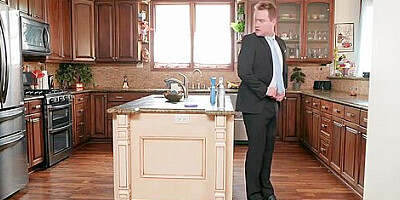 Horny Black Maid Kira Noir Breathtaking Interracial