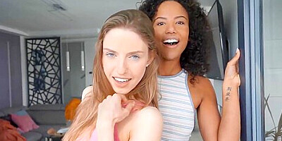 And Jayla De Angelis Pleasuring Horny Dude