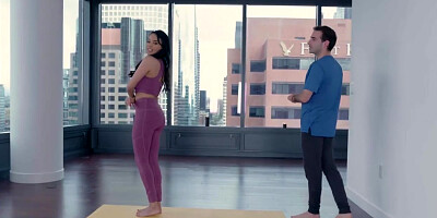 Big Tits Anissa Kate Fucks Her Yoga Instructor