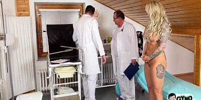 Big Busty Pornstar Examined By Freaky Doctor Tim Wetman And His Assistant 6 Min - Jarushka Ross And Kamil Klein