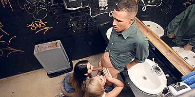 : Hot Wings, Wet Pussies With Blake Blossom And Valerica Steele