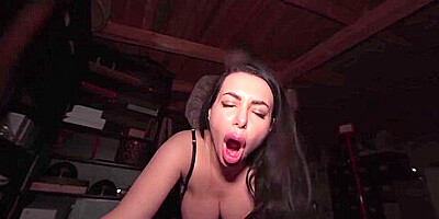 Huge Tits Milf Public Pov Sloppy Blowjob Hardcore Doggystyle Fast Fuck For Curvy Cougar