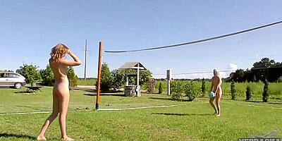 Nebraska Jim - Pin-up Sirens Volleyball Clip