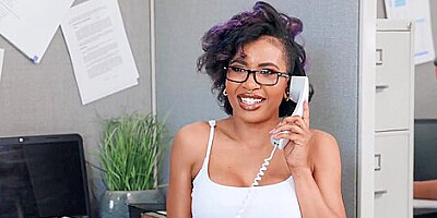 Sex Adventure Of Ebony Babe - Alex Jones And Demi Sutra
