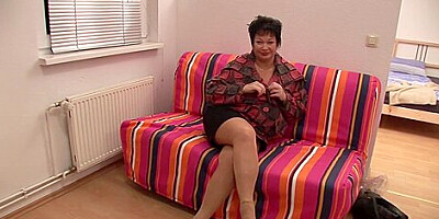 German Granny Masturbation