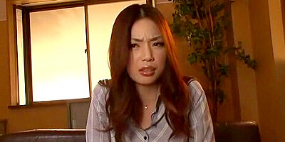 Exotic Japanese chick Risa Kasumi in Hottest Cumshots, Cougar JAV video