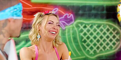 Petite Blonde Invites You To The Candy Shop - Are Yo - Chloe Temple