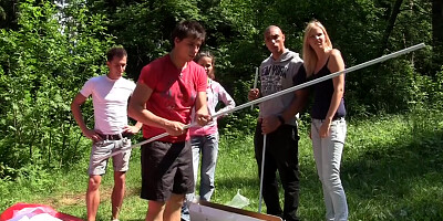 Albina & Hailey Ariana & Felony & Lindsey & Francheska & Angela in outdoors sex video with hot student 18+ fucking