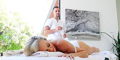 Sensual Erotic Massage For Busty Milf Brandi Love