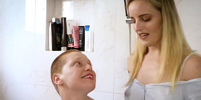 Horny girl has no choice but to enjoy cunnilingus