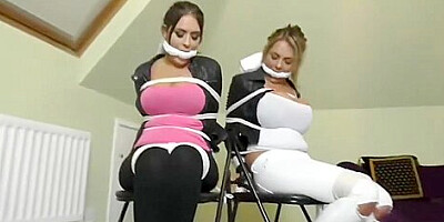 Busties Trapped In House Bdsm Bondage Tied Up