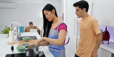 Jordi & Katana in Cooking With Katana - RealityKings