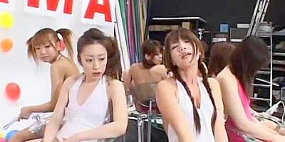 Incredible Japanese chick Ai Himeno, Yura Nanami, Minami Ebihara in Fabulous Toys, Cunnilingus JAV clip