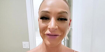 Strokes Emma Hix Deepthroats Stepdad Before Hardcore Threesome Fuck