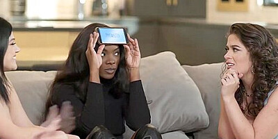 A Fun Foursome With And With Ana Foxxx, Charlotte Sins And Mona Azar