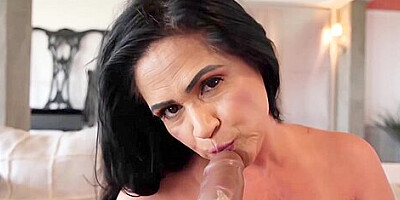 Horny Brunette With Big Boobs, Kailani Kai Is Masturbating