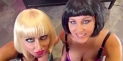 Julia Ann And Jessica Jaymes In Cumshot Clip With Well-made And From