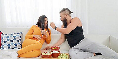 Binging On Boobs - Luna Star And Xander Corvus