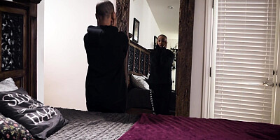 Pure Taboo And Jenna Foxx - Vulnerable Ebony teen 18+ Fulfills Her Horny Roommates Threesome Needs