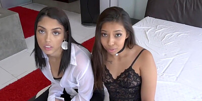 Latina Teens 18+ Get To Suck Their Stepdaddys Cock