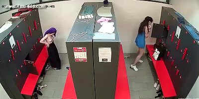 peeping asian bathroom changeroom