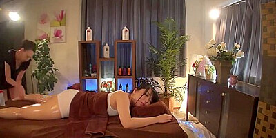 2 Hot Japanse Babe Massage Lesbian Yummm