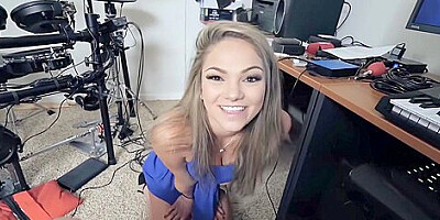 Blonde Babe Pay To Her Stepbro With Sweet Pussy - Athena Faris