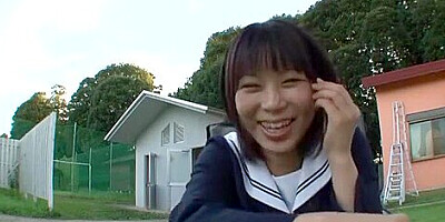 Fabulous Japanese whore Mikan Kururugi in Amazing Outdoor JAV clip