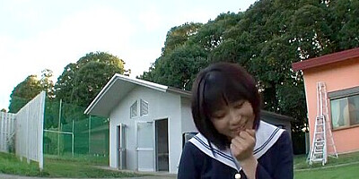 Fabulous Japanese whore Mikan Kururugi in Amazing Outdoor JAV clip