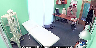 Cute Redhead Rides Doctor For Cash 2
