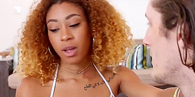 Black Teen 18+ Kendall Woods Gets Freaky With Riley King