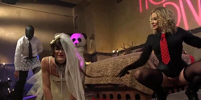 Tony Orlando, Maitresse Madeline And Will Havoc - Mistress Butt Fucking Fucks Submissive Man Bride