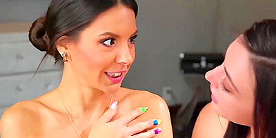 Whitney Wright And Milana Ricci - Hd Action