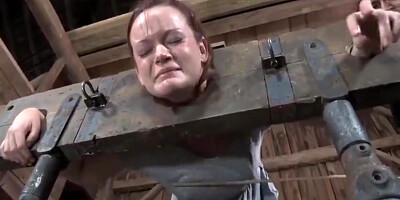 Hazel Roze In Pillory Fuck